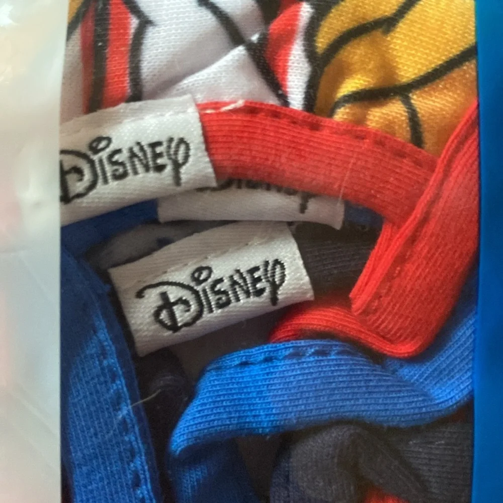 10/$10 Disney Kids 4+ Three Cloth Face Masks Mickey Mouse Themed Sealed NWT